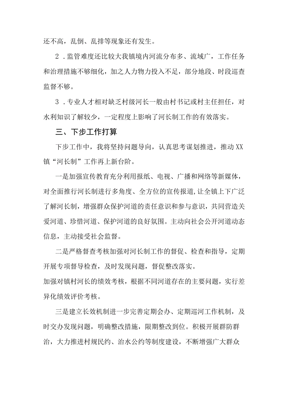 XX镇级河长2023年年度述职报告.docx_第2页