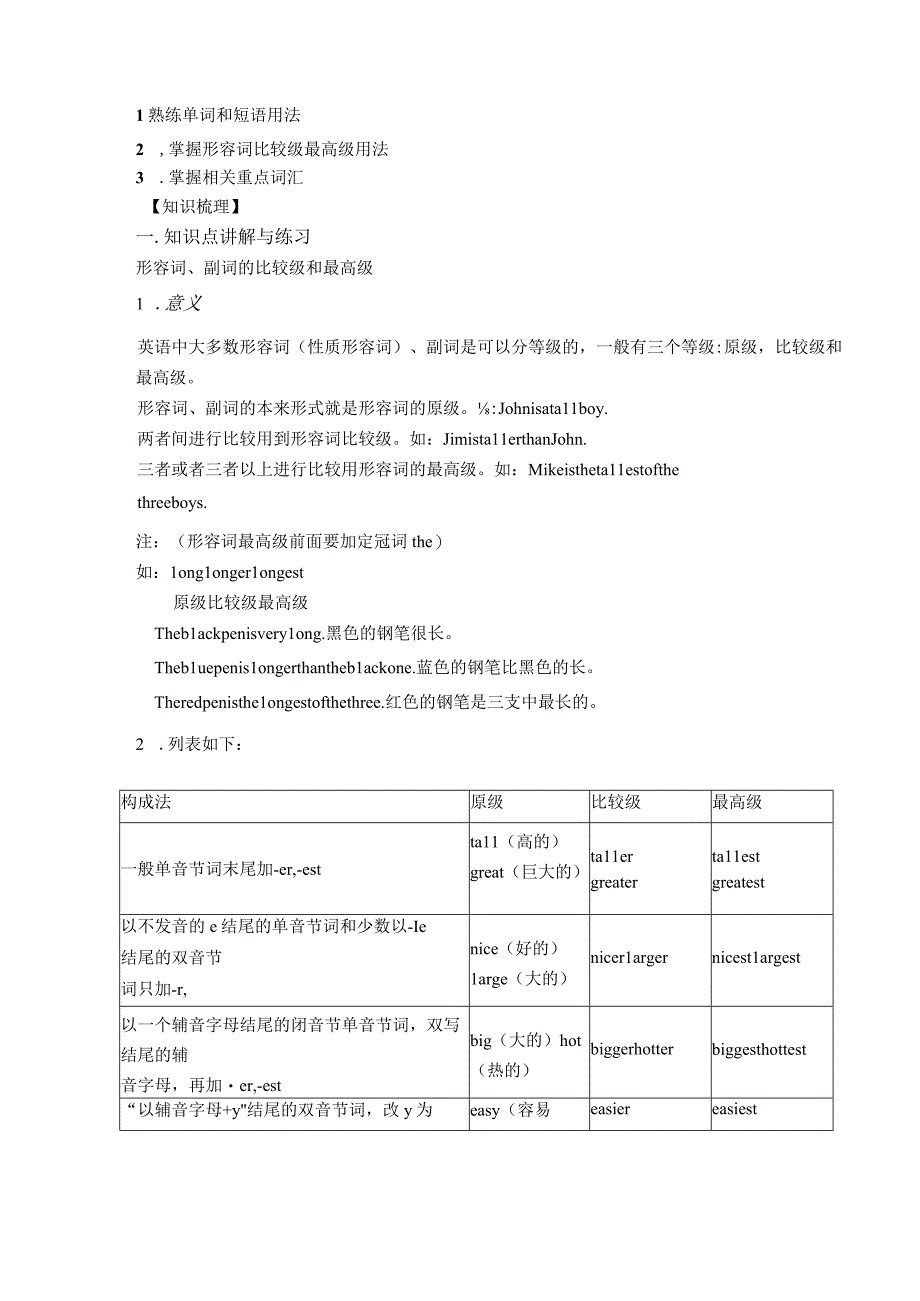 人教版八年级上册Unit34单元知识点总结.docx_第2页