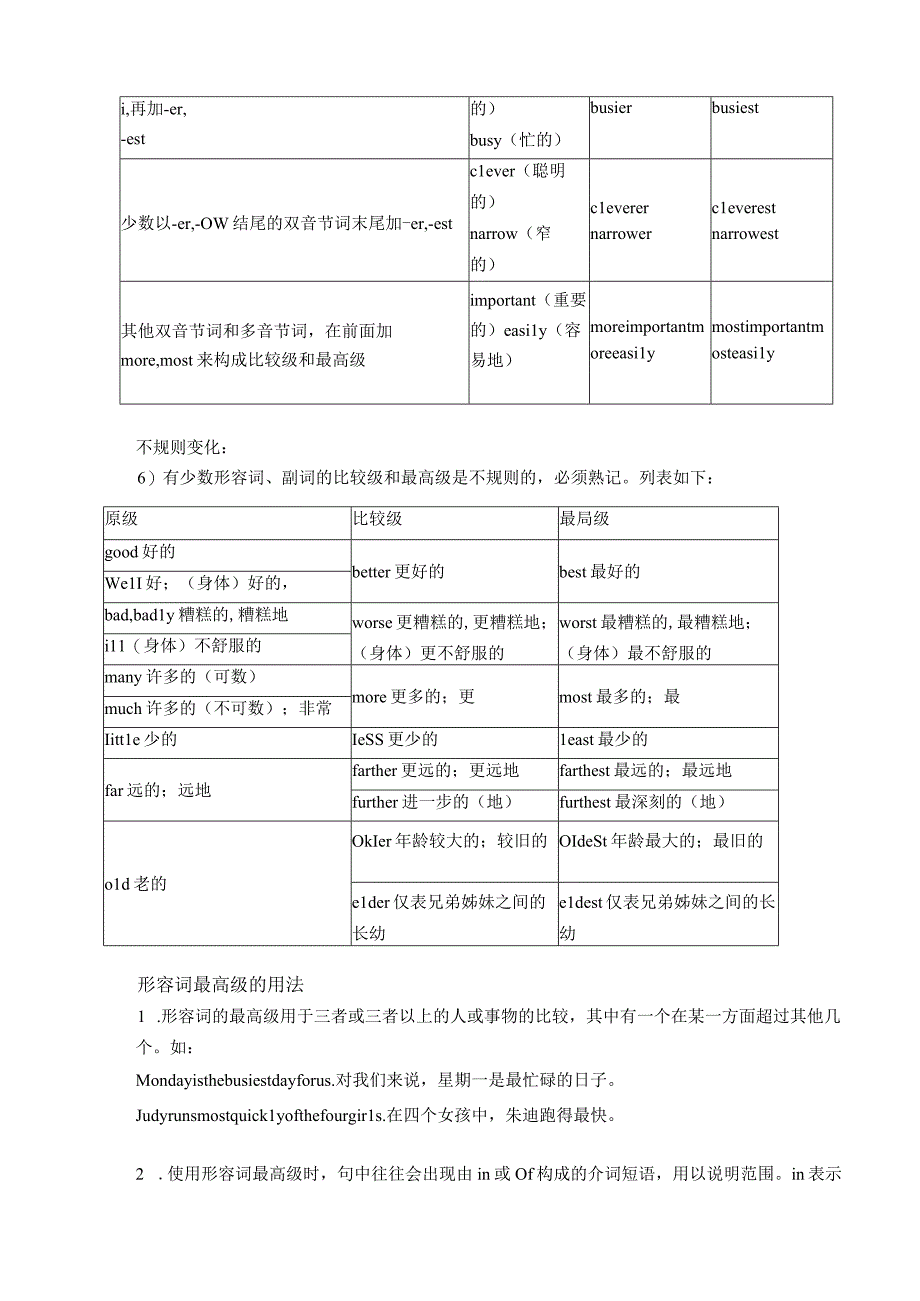 人教版八年级上册Unit34单元知识点总结.docx_第3页