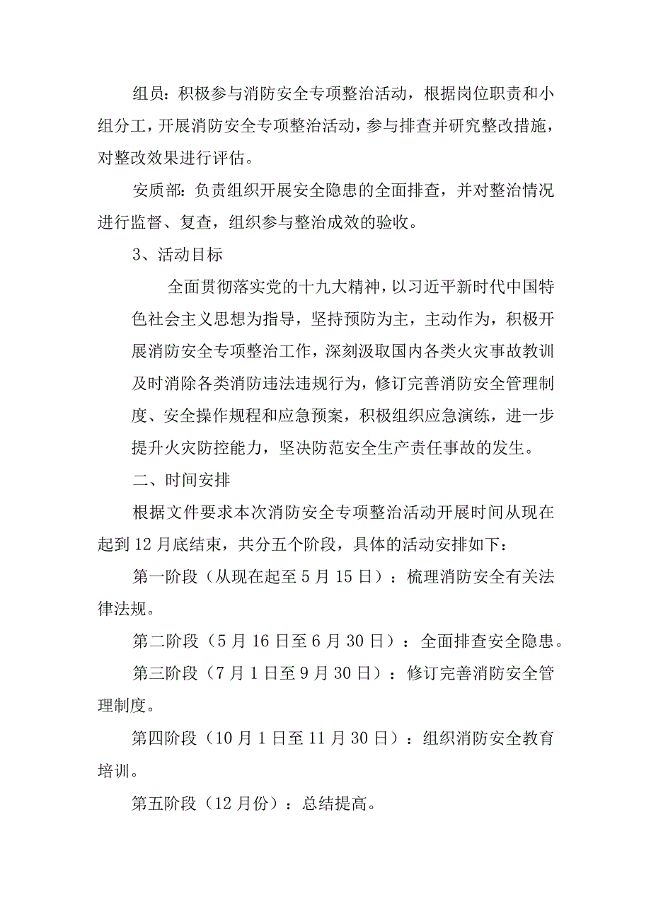 关于开展消防安全专项整治提升的活动方案.docx_第2页