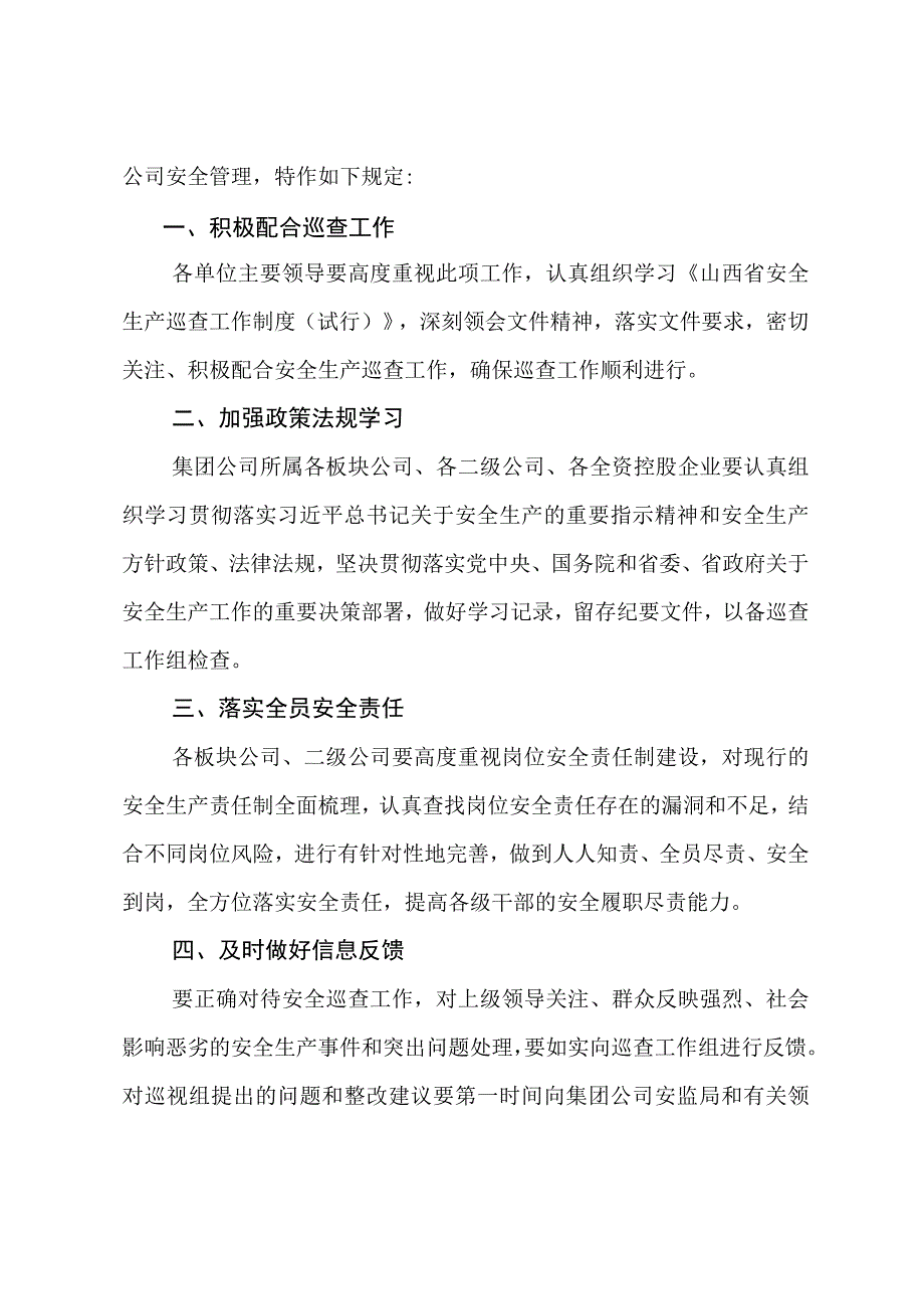 关于贯彻落实《山西省安全生产巡查工作制度试行》有关要求的通知.docx_第2页