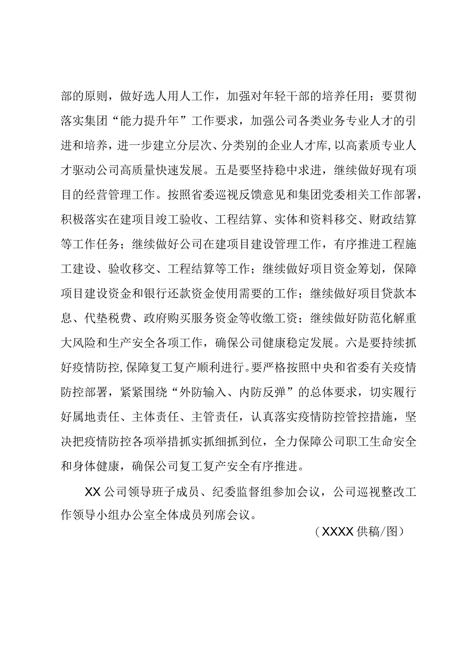 公司领导班子召开落实省委巡视反馈意见整改专题民主生活会.docx_第3页