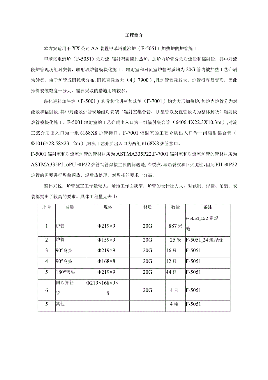 化工装置加热炉炉管安装施工技术方案.docx_第2页