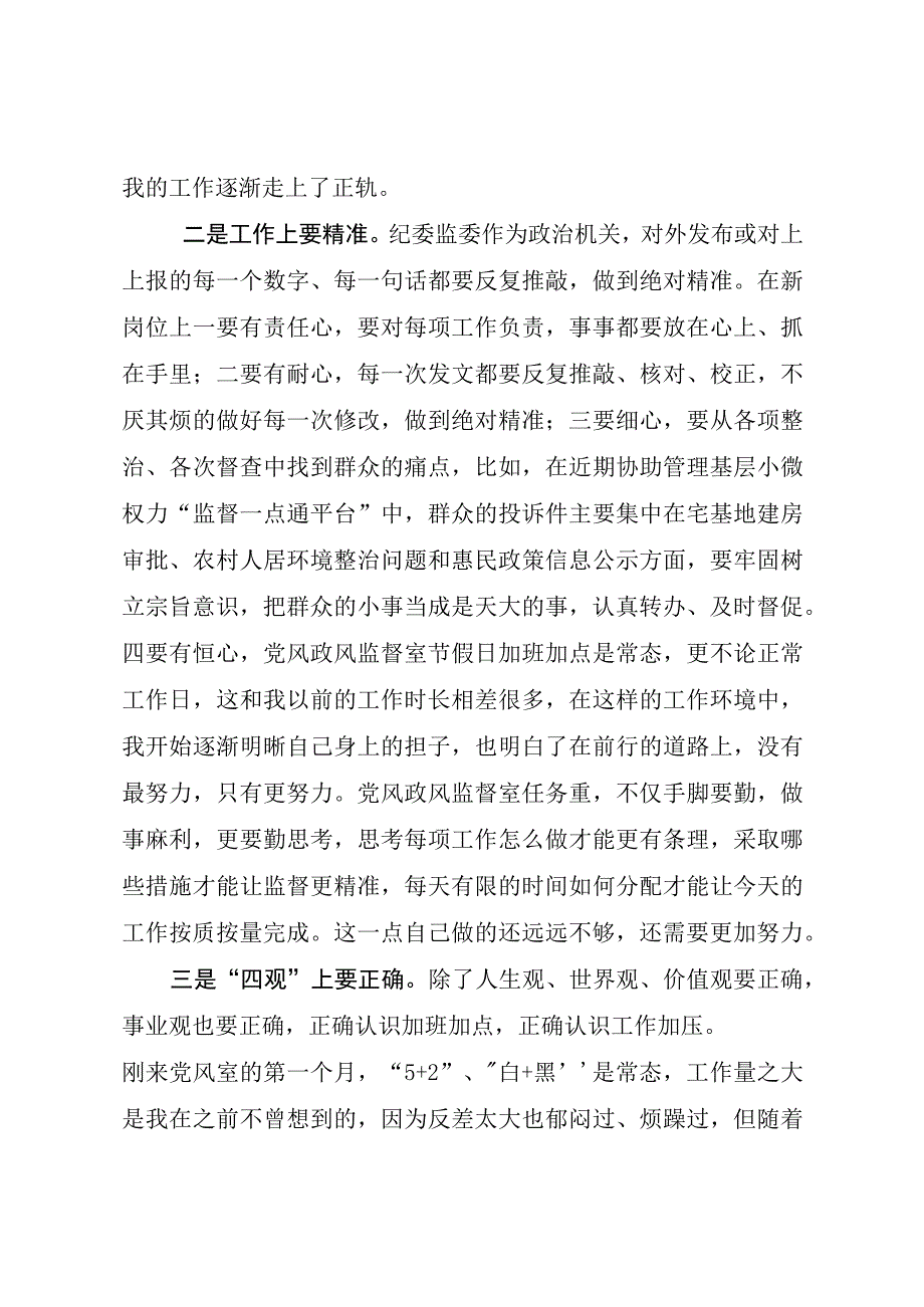 县纪委监委机关年轻干部座谈会上的发言.docx_第3页