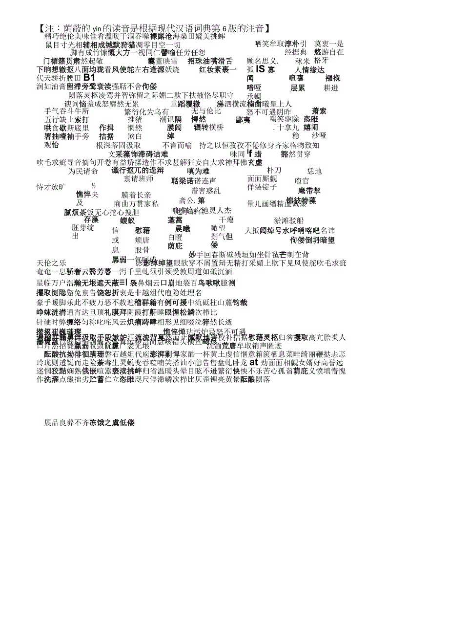 初中常用字拼音填空总汇无答案.docx_第2页