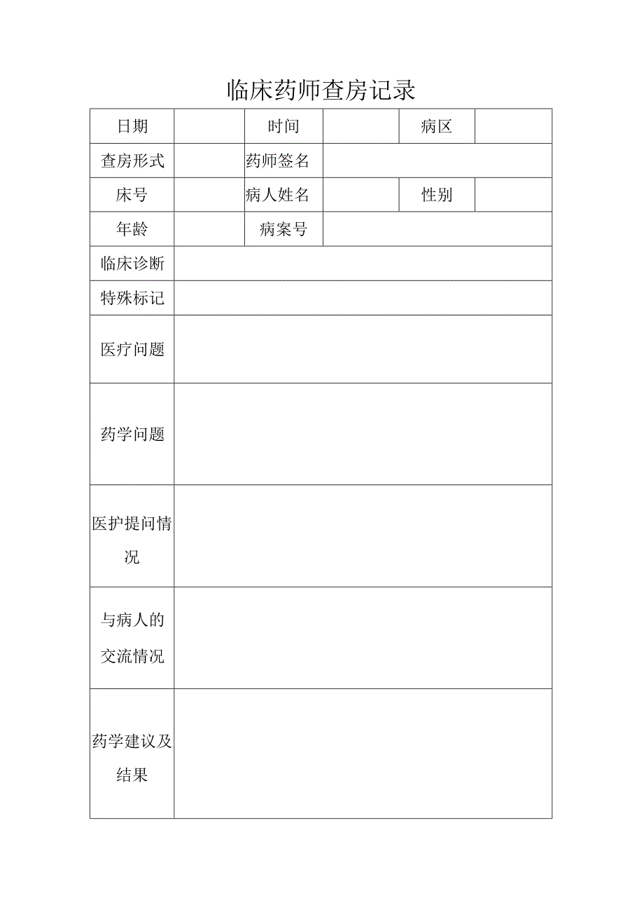 医院开展临床药学工作方案.docx_第3页