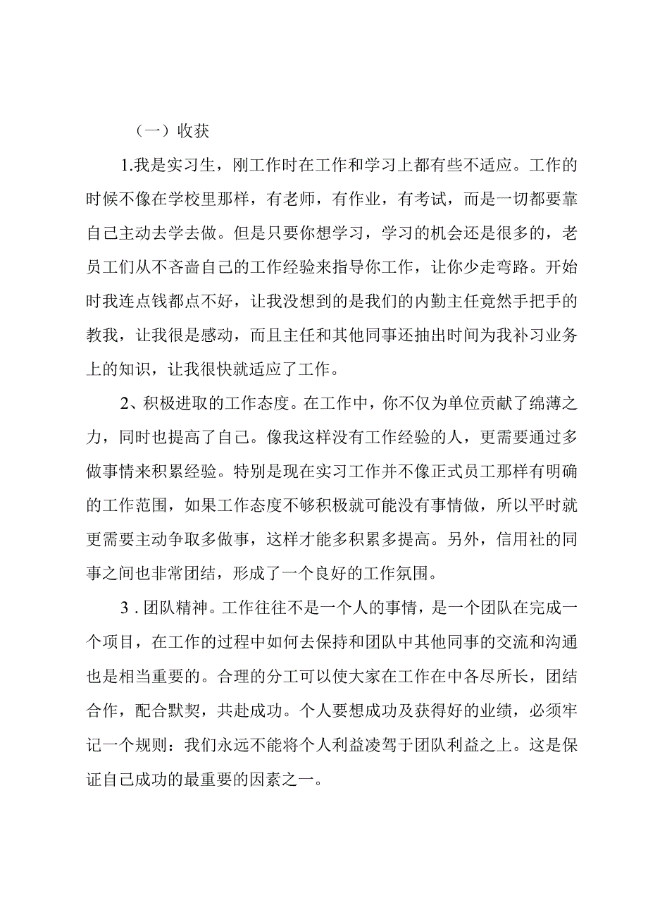 农村信用社实习生年终工作总结范文.docx_第3页