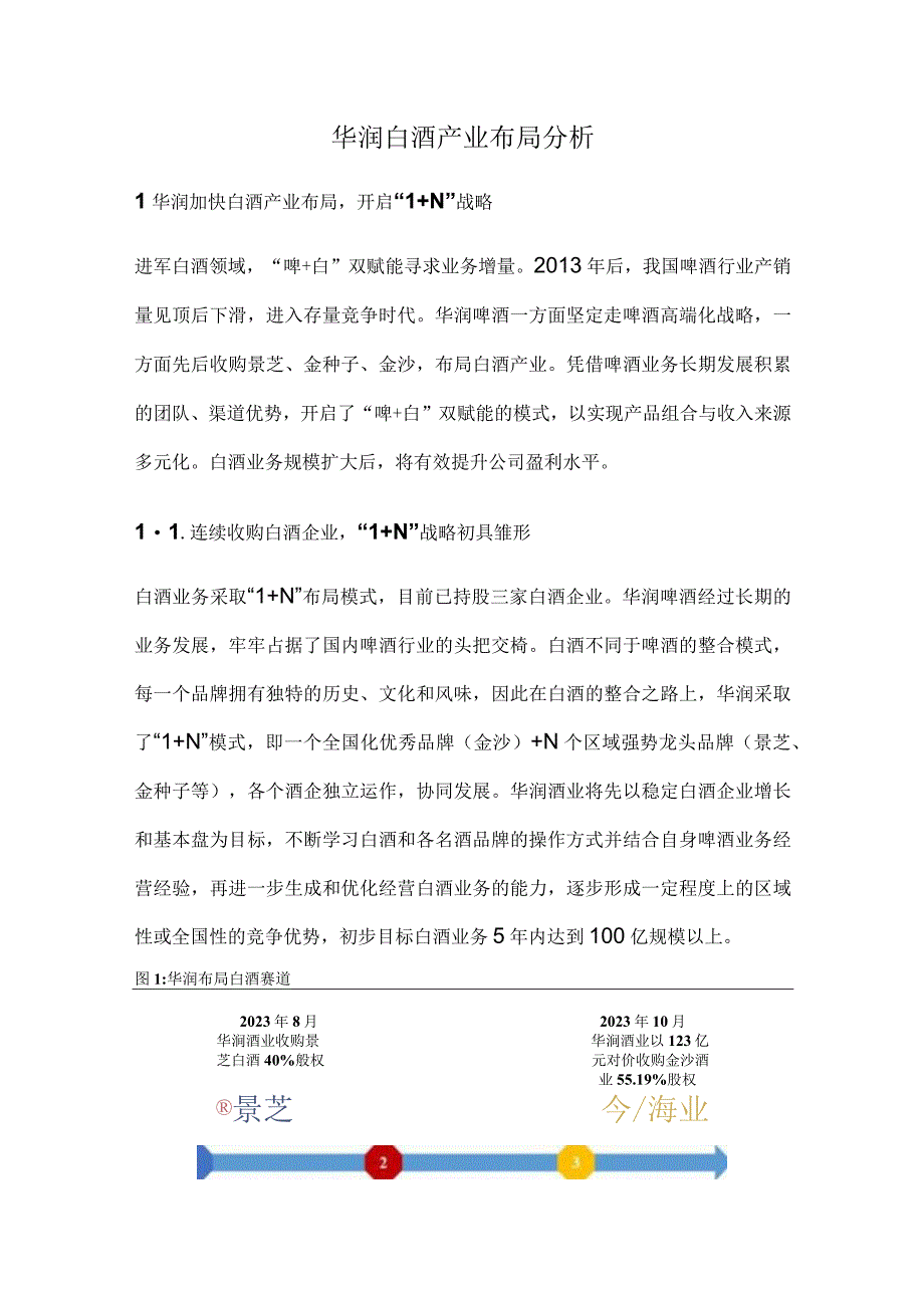 华润白酒产业布局分析.docx_第1页