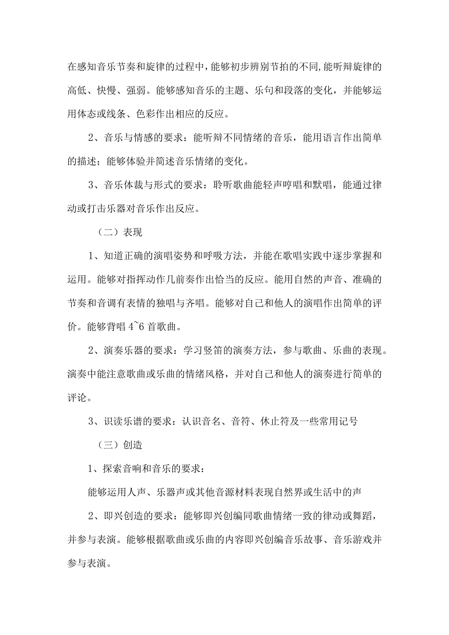 20232023学年度下学期六年级音乐下册教学计划.docx_第3页