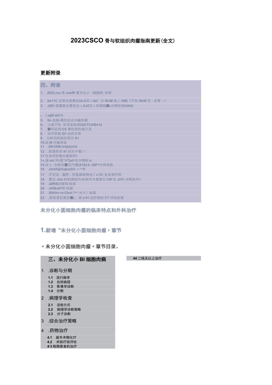 2023 CSCO骨与软组织肉瘤指南更新全文.docx_第1页