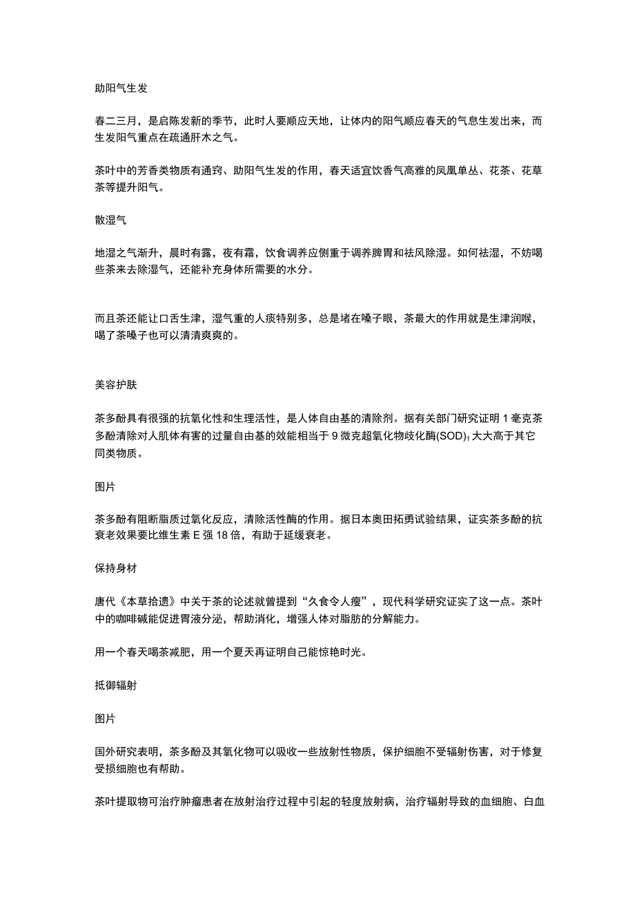 15个春天喝茶的好处公开课教案教学设计课件资料.docx_第2页