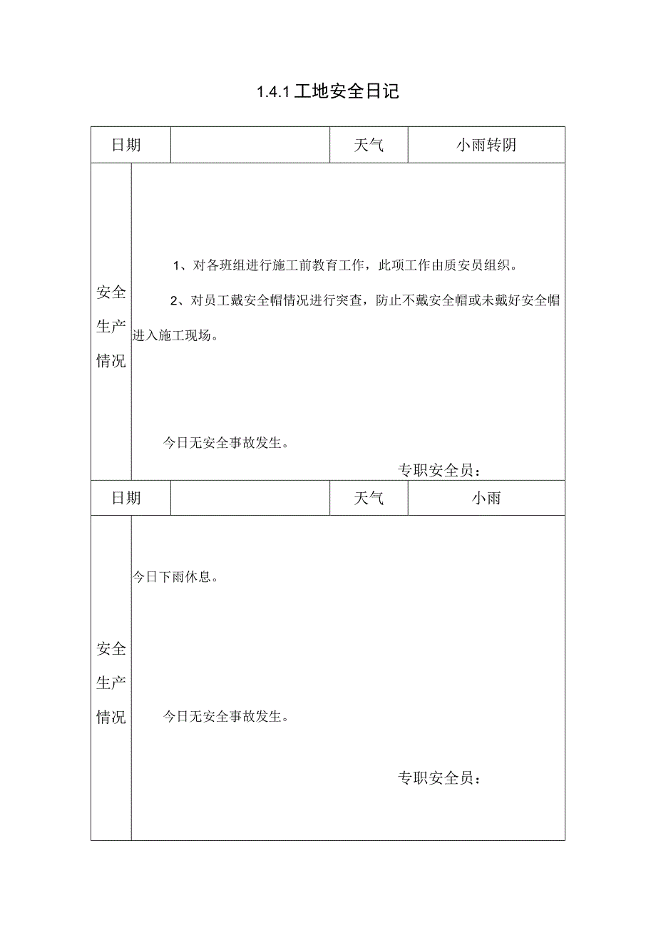 141 工 地 安 全 日 记22.docx_第1页