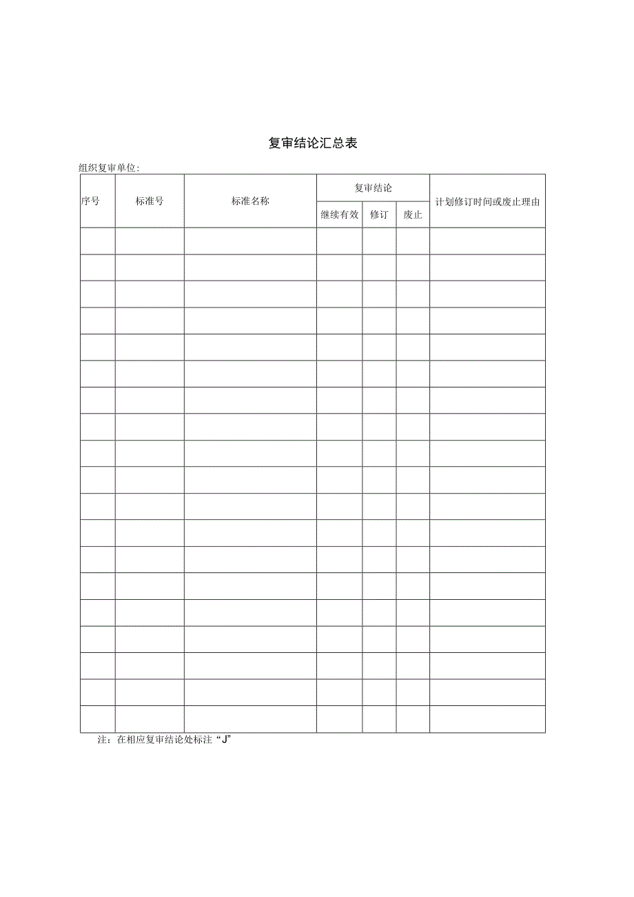 16+标准复审表单 1.docx_第1页