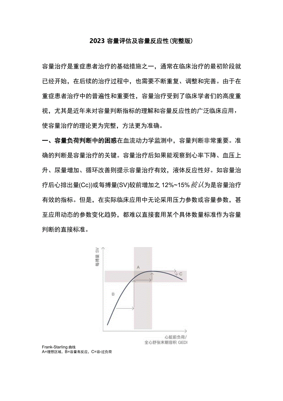 2023容量评估及容量反应性完整版.docx_第1页