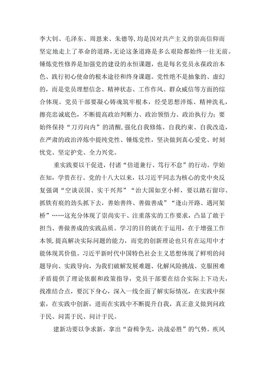 2023主题教育专题研讨心得体会发言材料 共十篇.docx_第2页