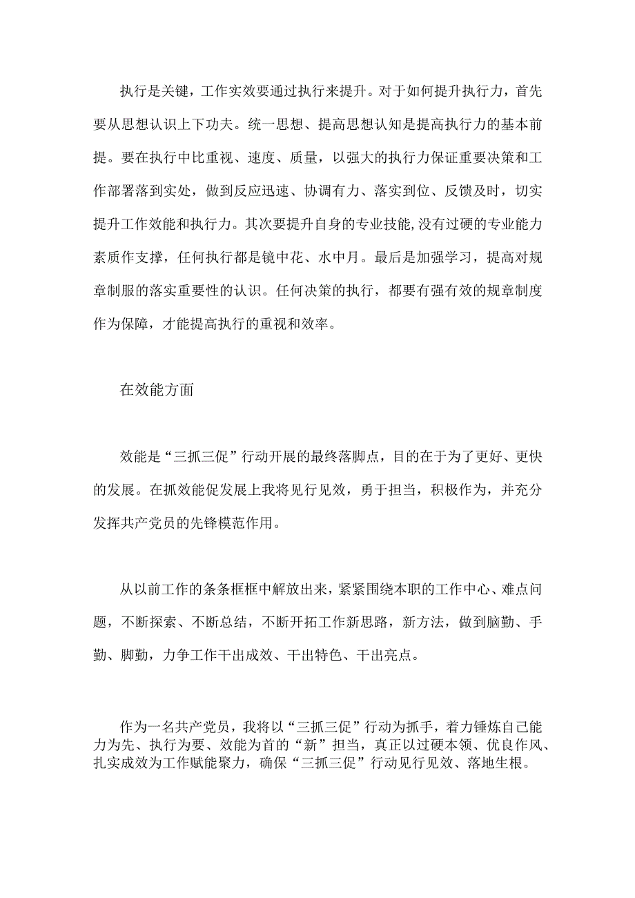 2023年三抓三促行动我该干什么研讨交流发言稿四篇文供参考.docx_第2页