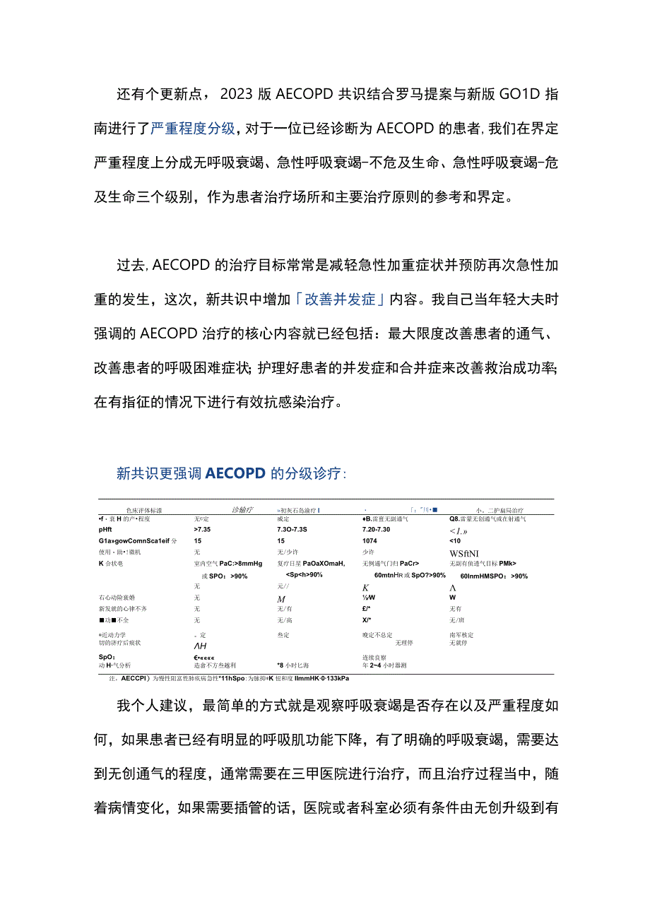 2023版AECOPD诊治中国专家共识解读与免疫治疗全文.docx_第3页