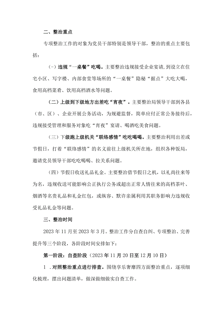 3篇享乐奢靡四个方面突出问题专项整治工作情况报告.docx_第2页