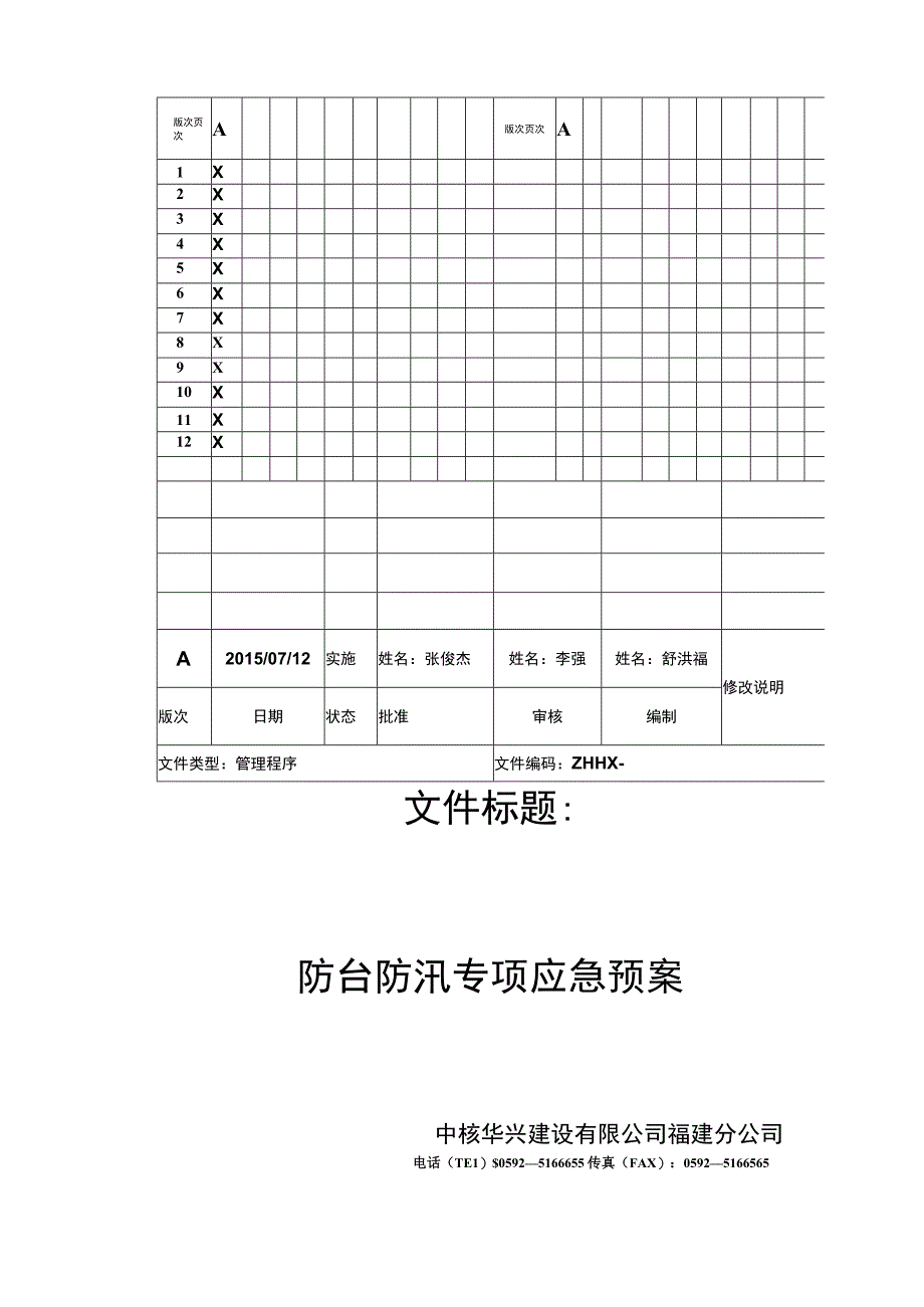 61防台防汛应急救援预案.docx_第1页