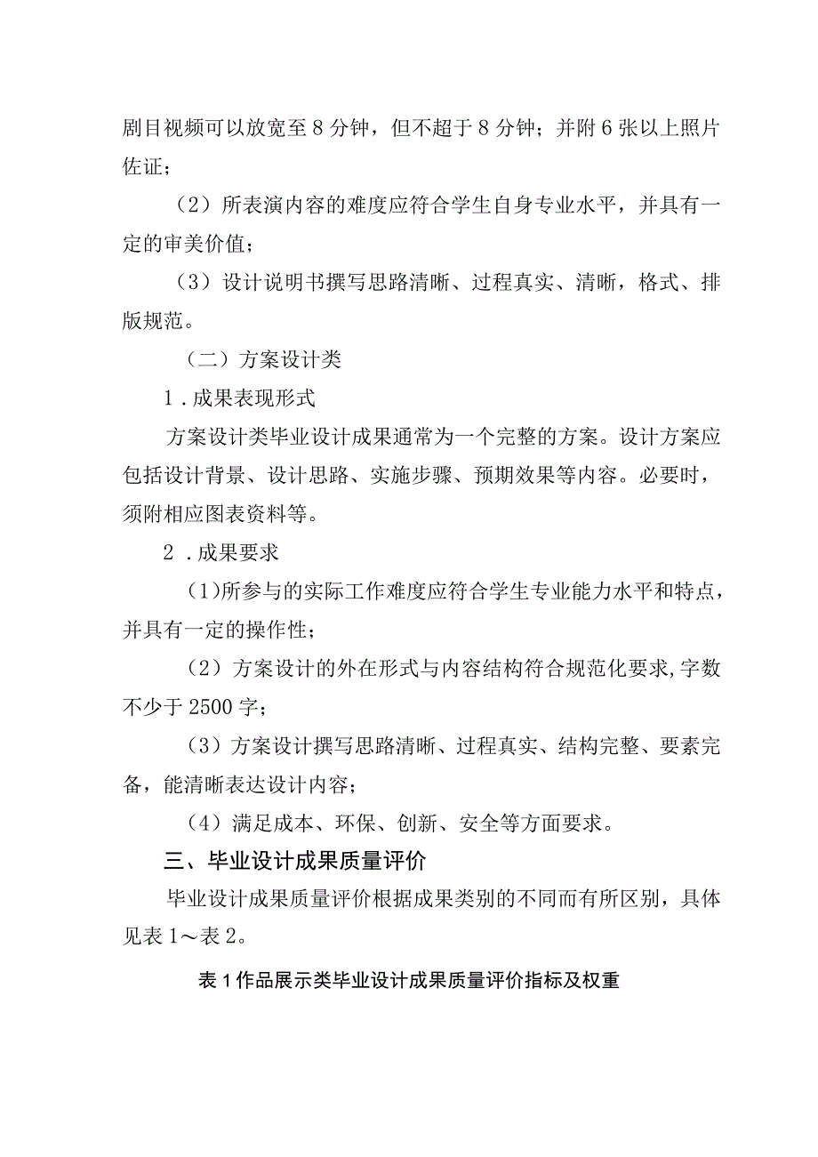 2023年文化艺术大类B类专业毕业设计指南.docx_第3页