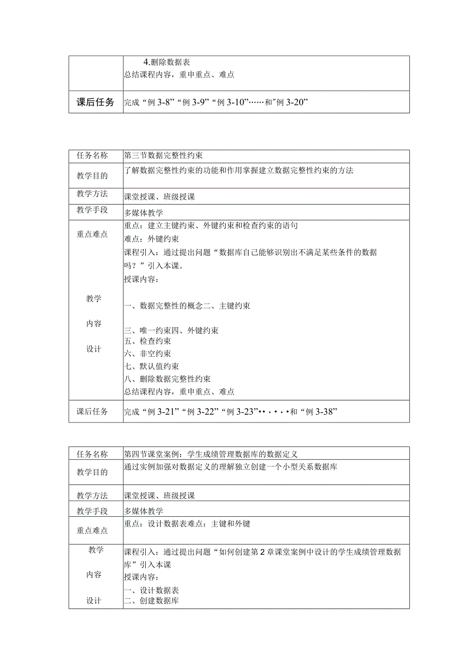 MySQL数据库实用教程附微课教案03 数据定义.docx_第3页