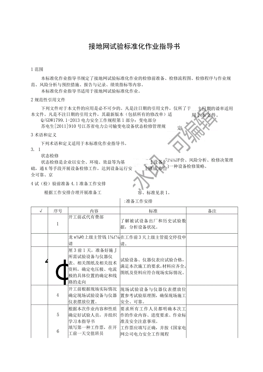 2023接地网试验标准化作业指导书.docx_第3页