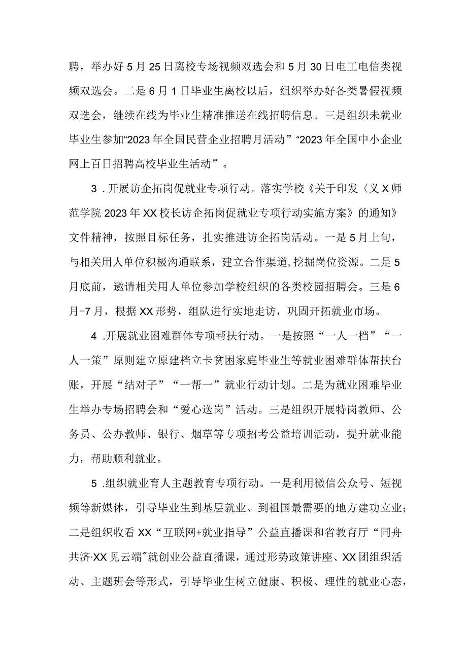 2023年金融专业毕业大学生开展百日冲刺主题活动实施方案 汇编4份.docx_第2页