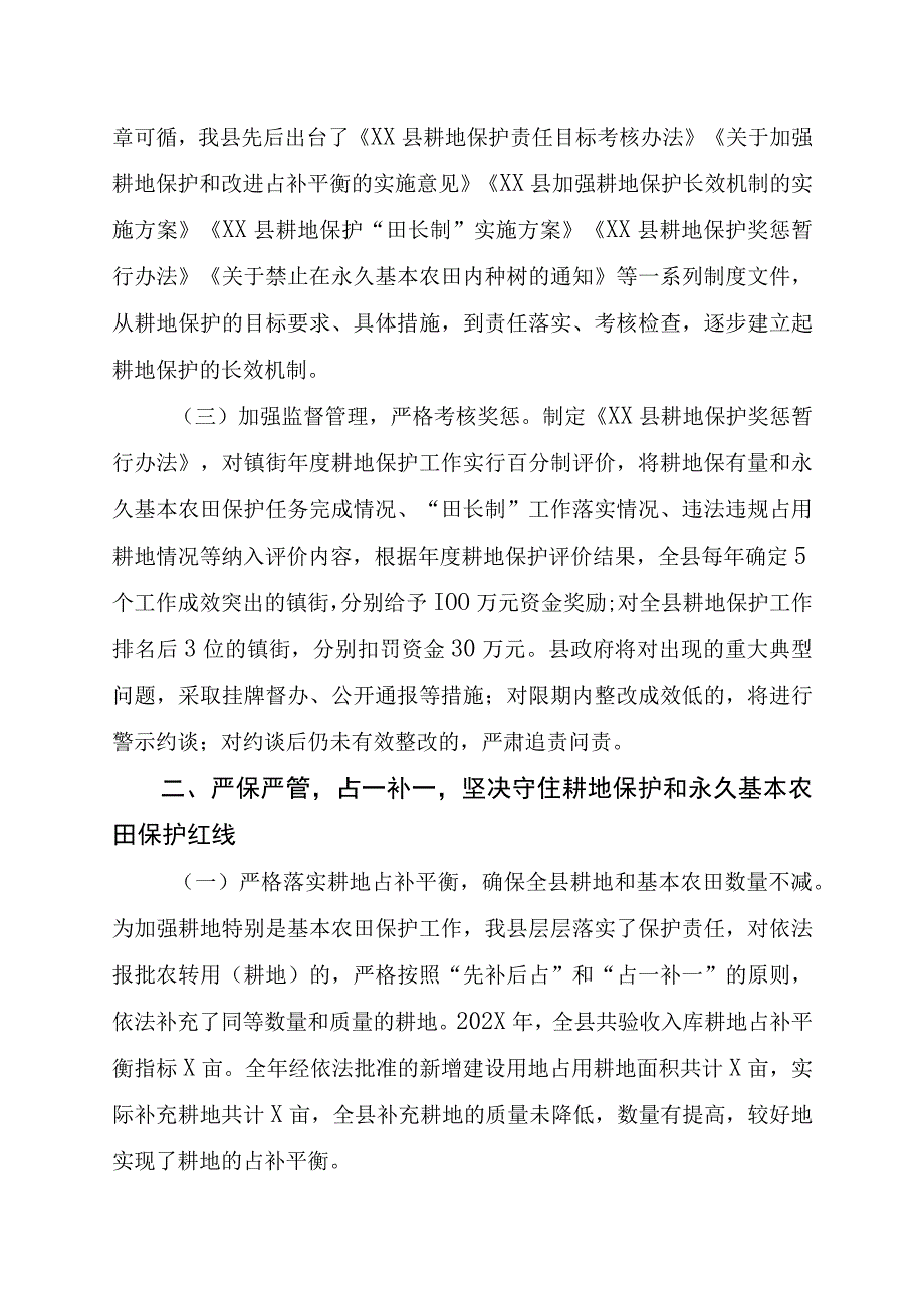 202X年XX地区耕地保护典型经验材料.docx_第2页