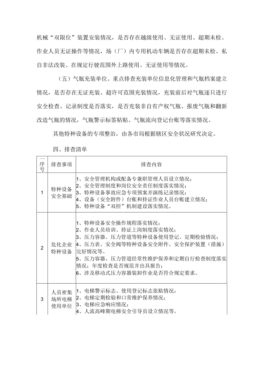 2023年矿山企业开展特种设备安全隐患排查整治专项方案 6份.docx_第2页