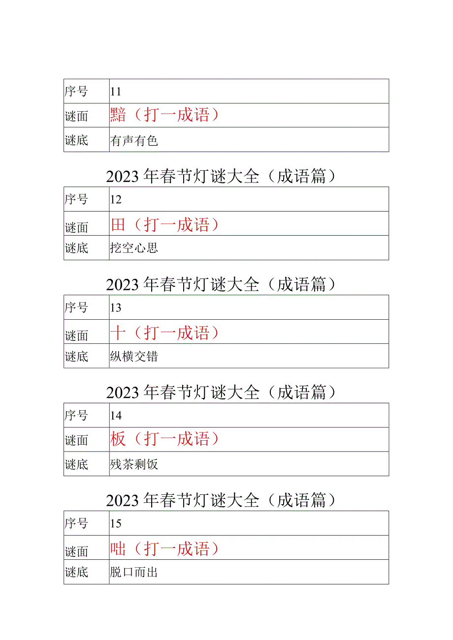 2023年春节灯谜大全成语篇.docx_第3页