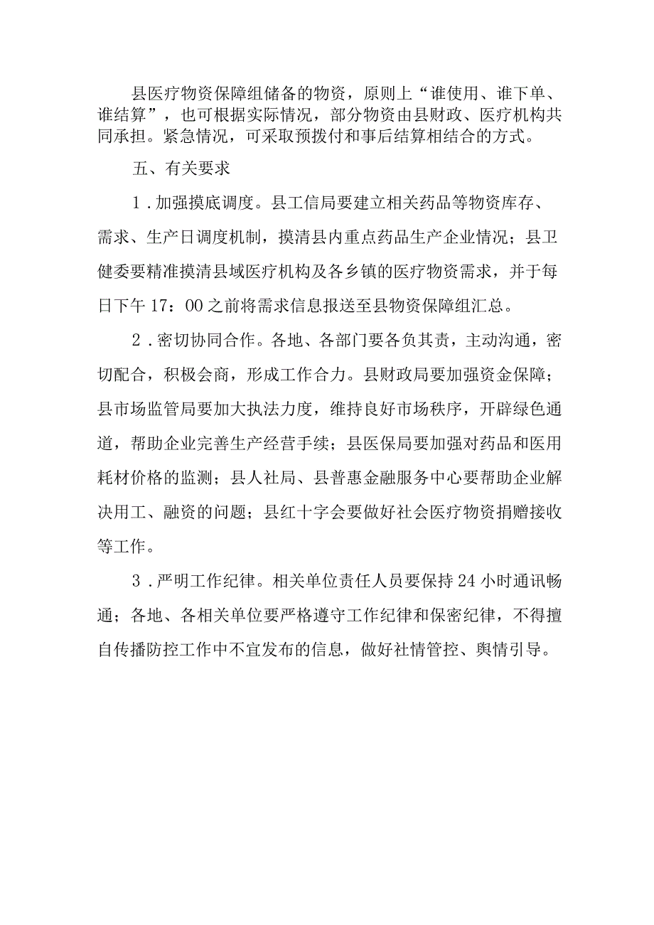 XX县新冠病毒感染医疗物资保障方案.docx_第3页