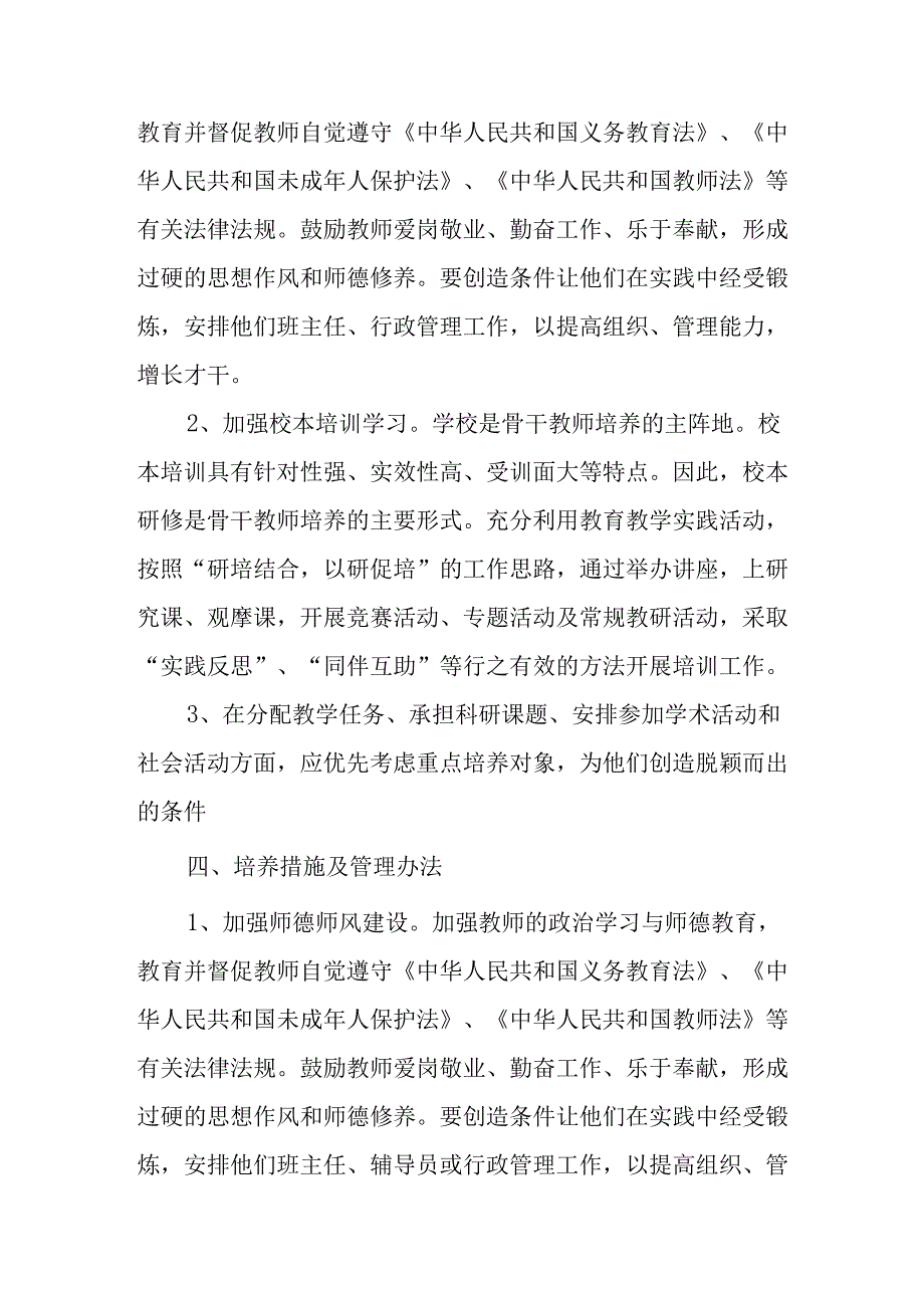 XX三中骨干教师培养计划.docx_第3页