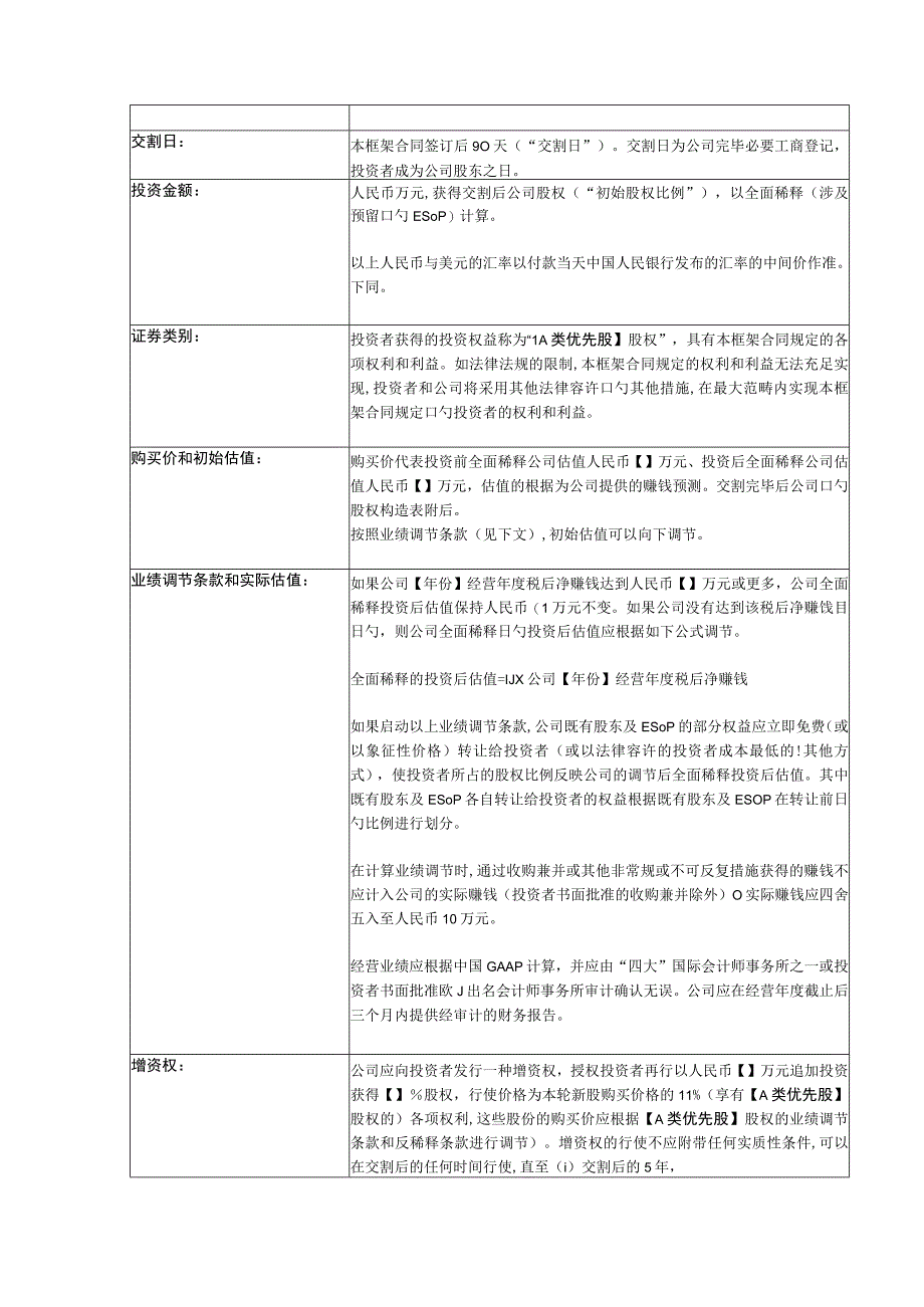 VC投资协议A类优先股.docx_第3页