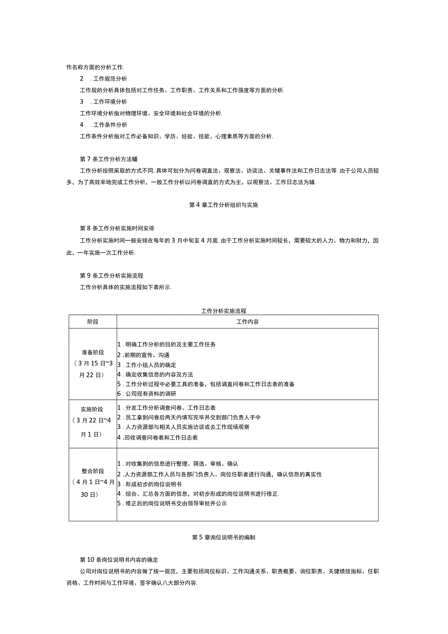 ××公司工作分析实施细则.docx_第2页