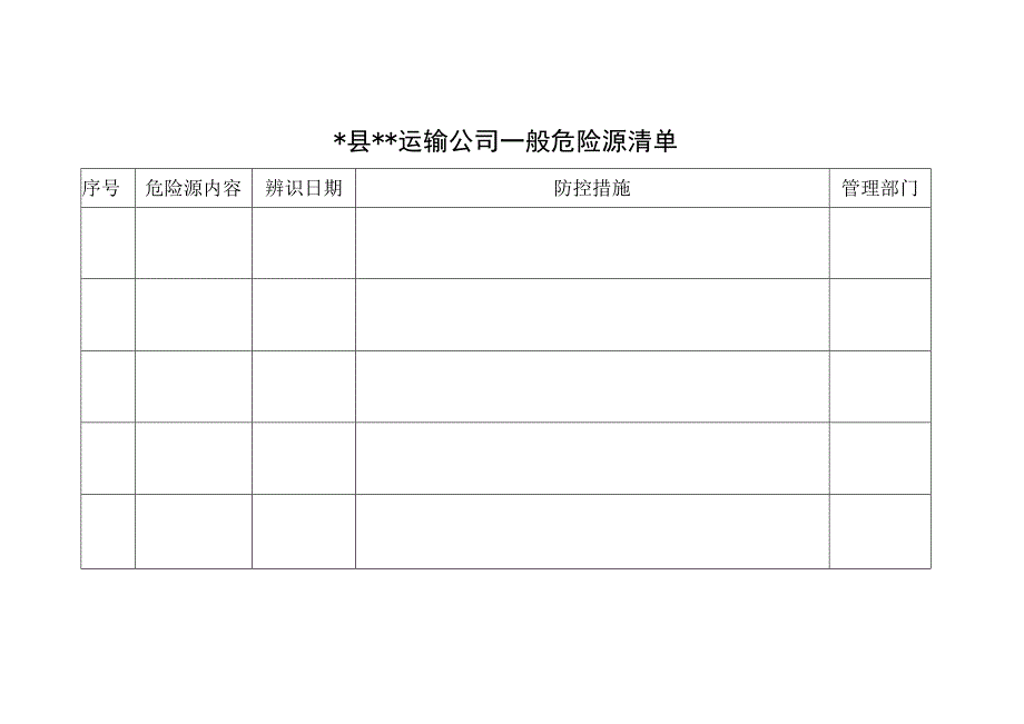 一般危险源清单.docx_第1页