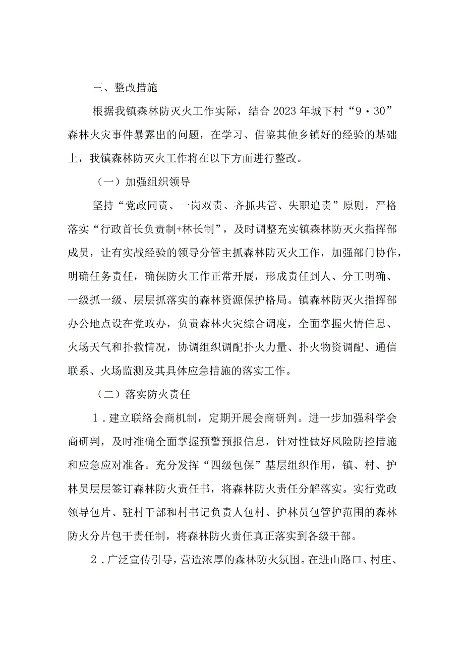 XX镇森林防灭火工作整改提升方案.docx_第2页