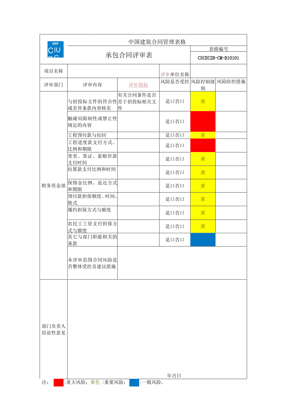 中建二局01-承包合同评审表.docx_第3页