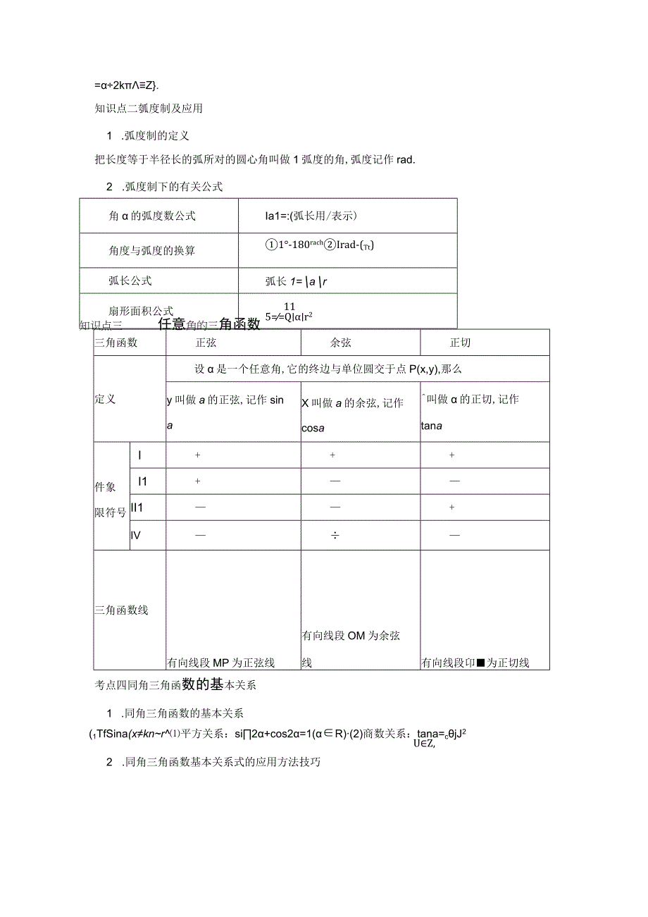 专题11 任意角与弧度制、三角函数的概念、诱导公式（重难点突破） 解析版.docx_第2页