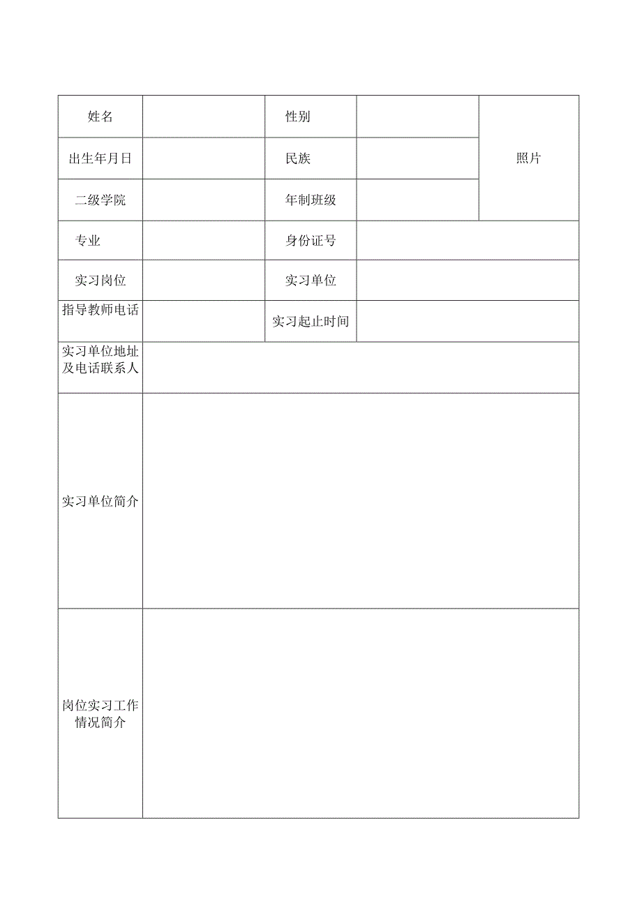 云南文化艺术职业学院学生实习报告模板.docx_第3页