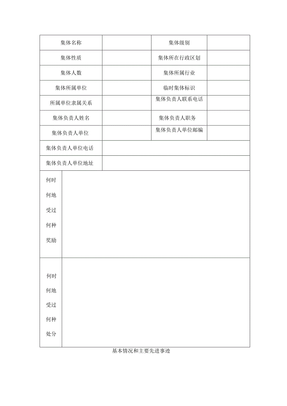 全国文化和旅游系统先进集体推荐审 批表.docx_第2页