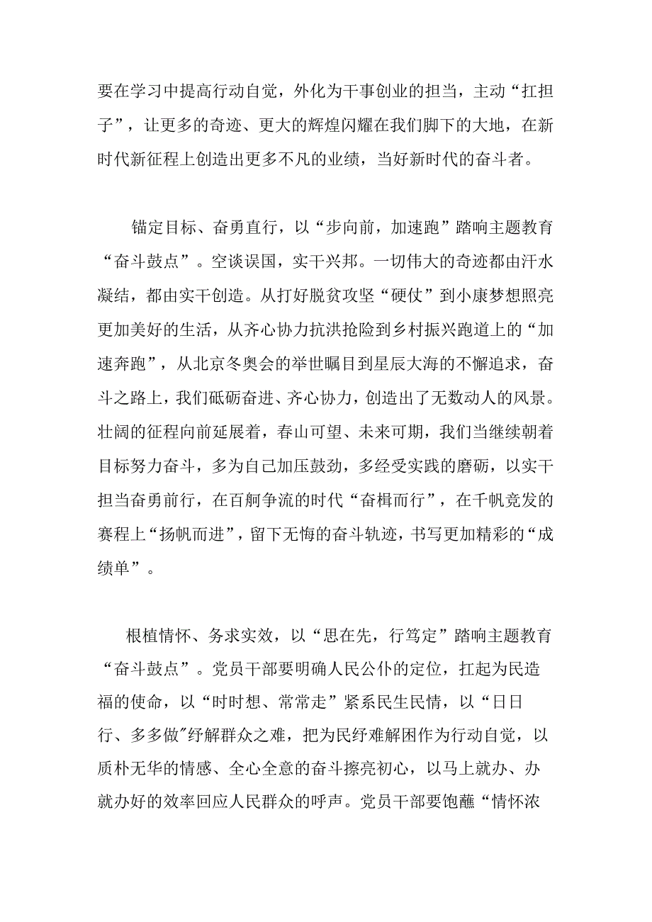 党委书记2023年学习主题教育集中研讨发言材料(共二篇).docx_第2页