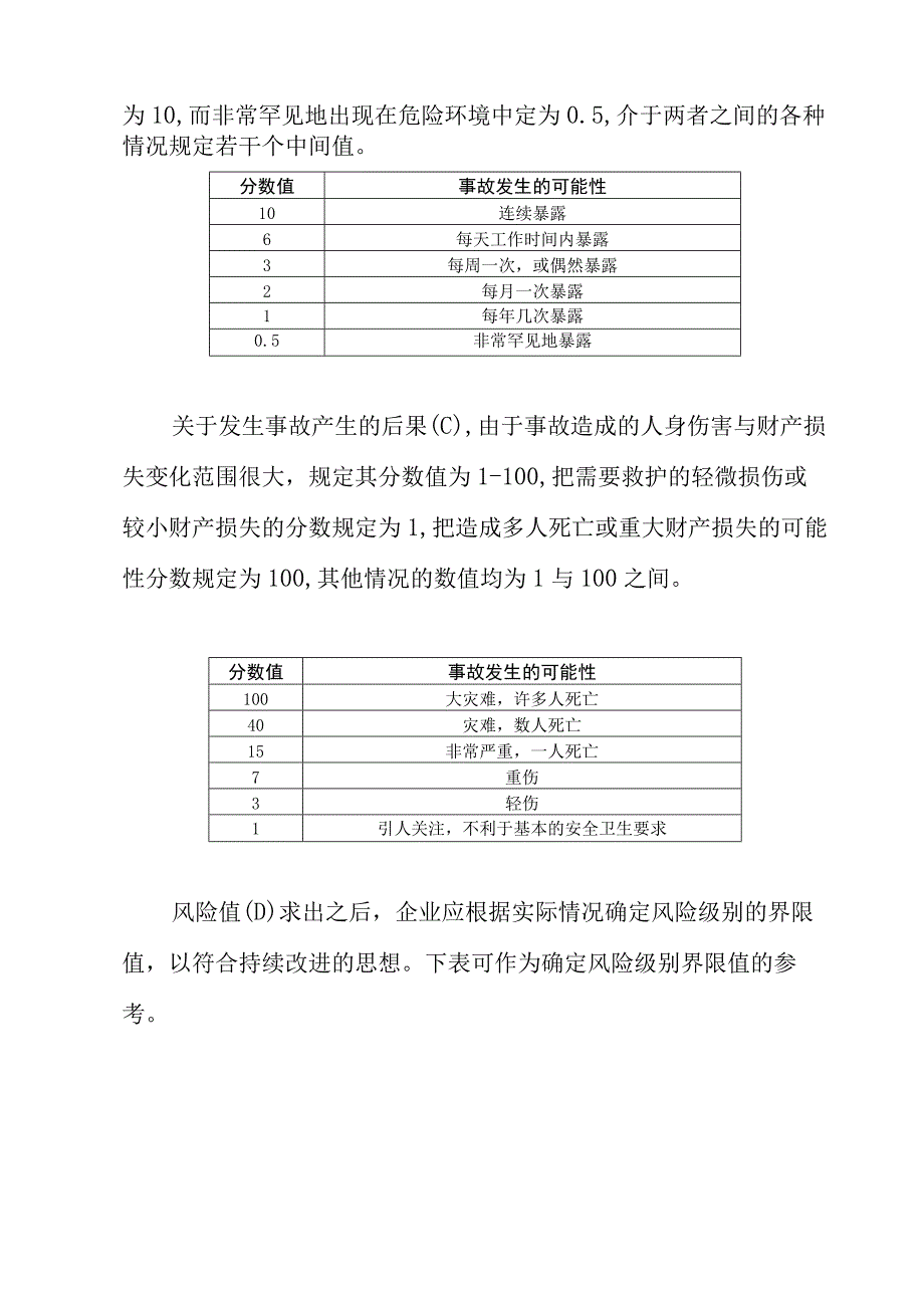 作业条件危险性分析法（LEC）评价准则.docx_第2页