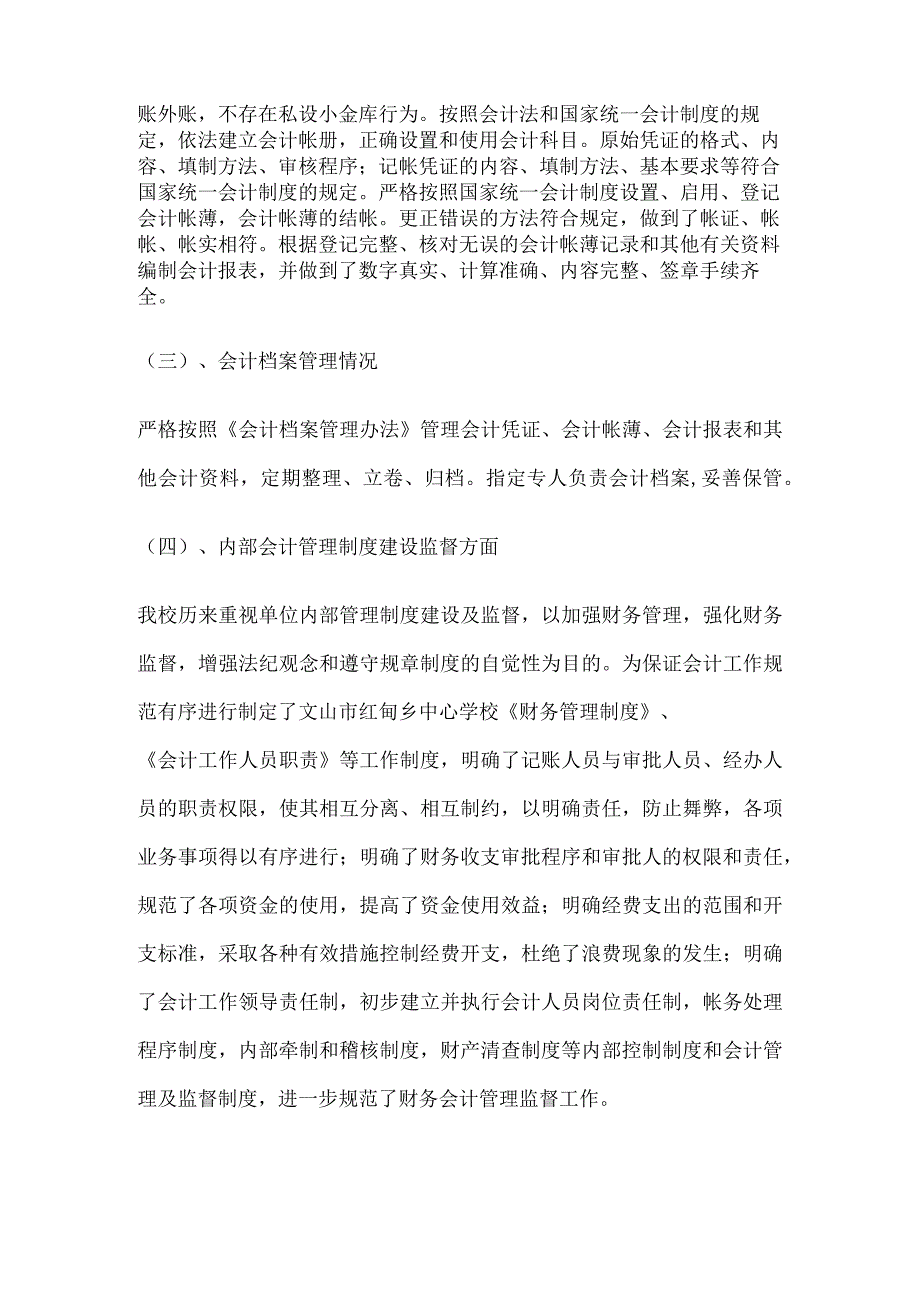 关于开展政府会计准则制度实施情况工作自查报告.docx_第2页