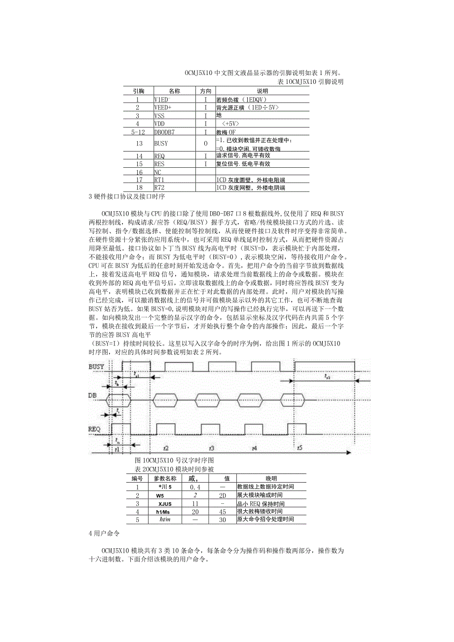 内含标准字库的中文液晶模块OCMJ5X10.docx_第2页