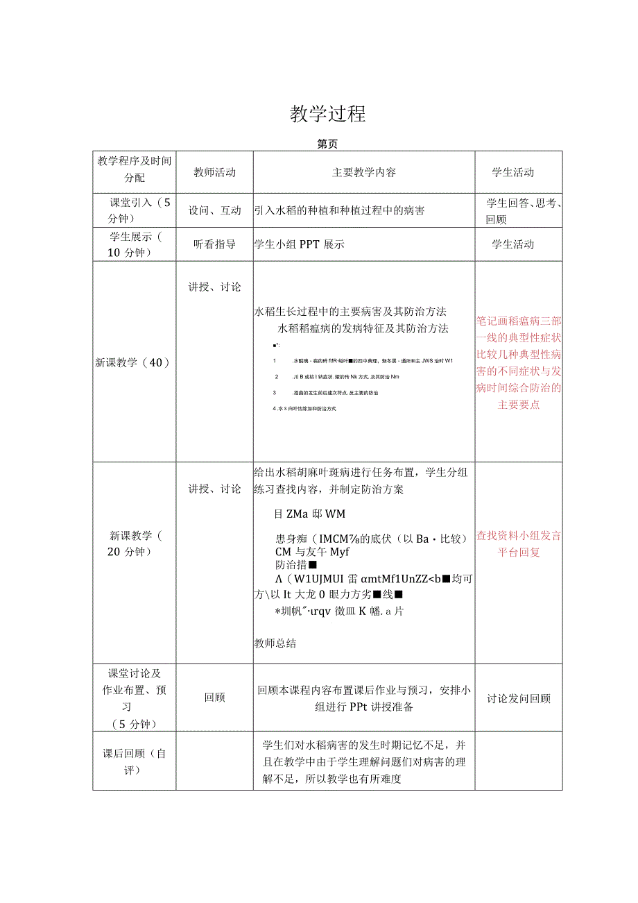 农作物病虫草害绿色防治技术：水稻病害教案.docx_第2页