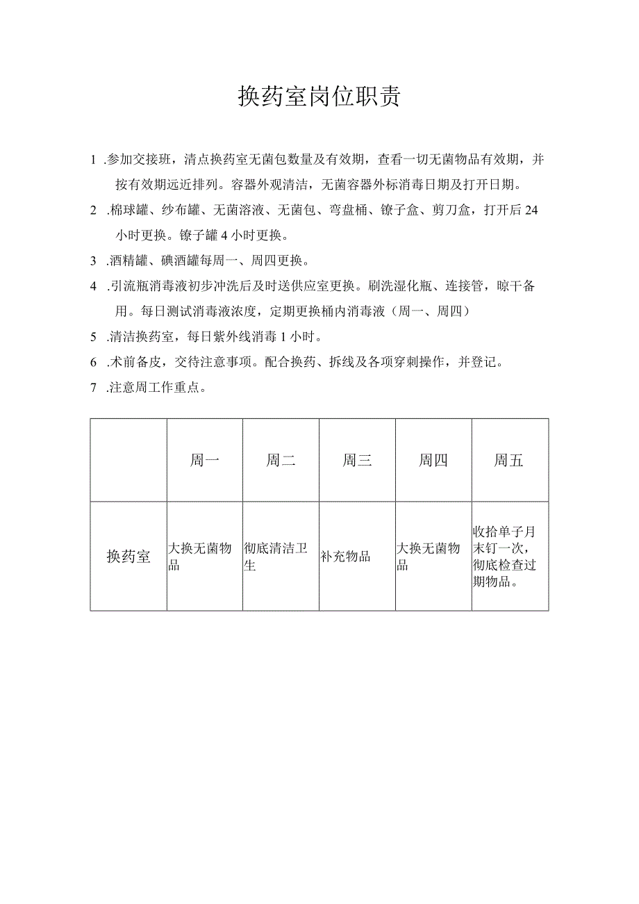 医院换药室工作制度.docx_第1页