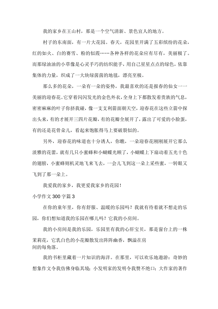 实用小学作文300字3篇.docx_第2页