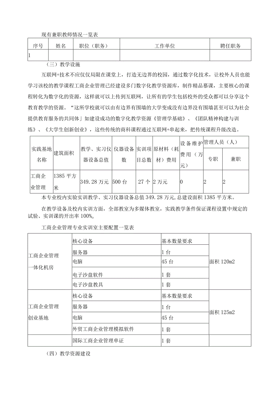 工商企业管理专业实施保障.docx_第2页