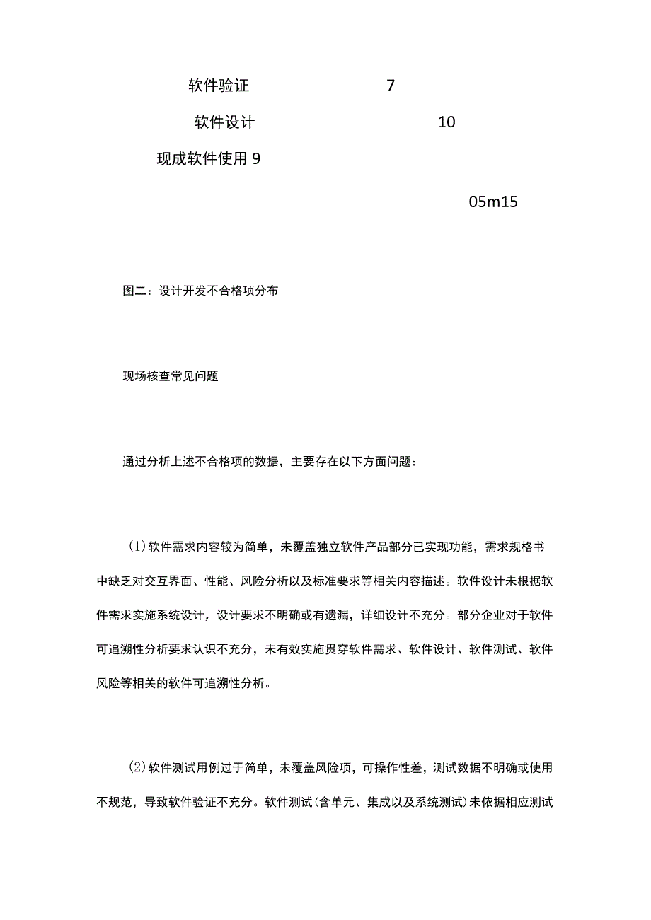 医疗器械独立软件现场核查常见问题分析.docx_第3页