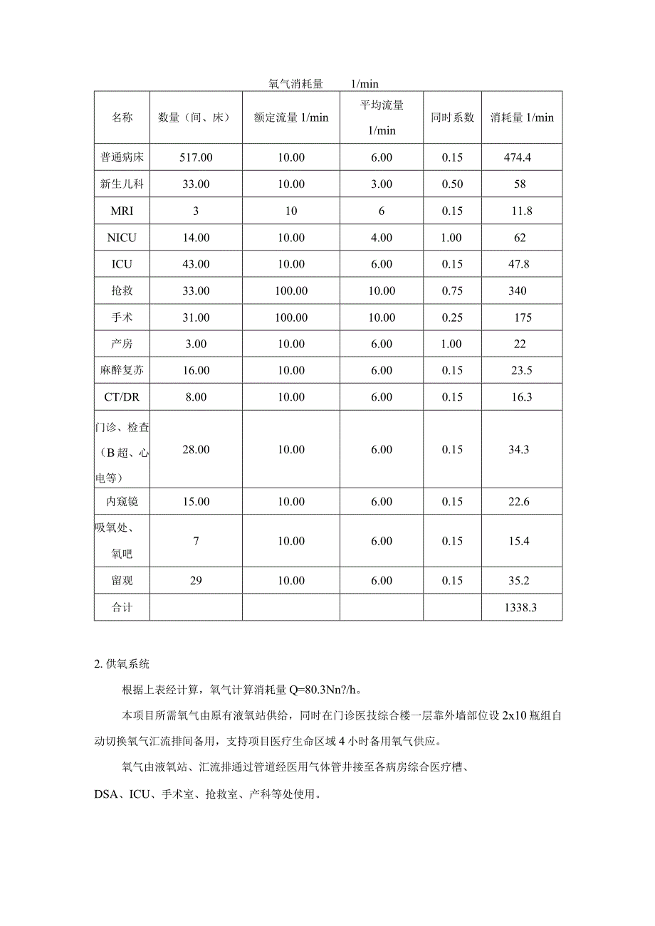 医院热力及医疗气体供应设计方案.docx_第3页